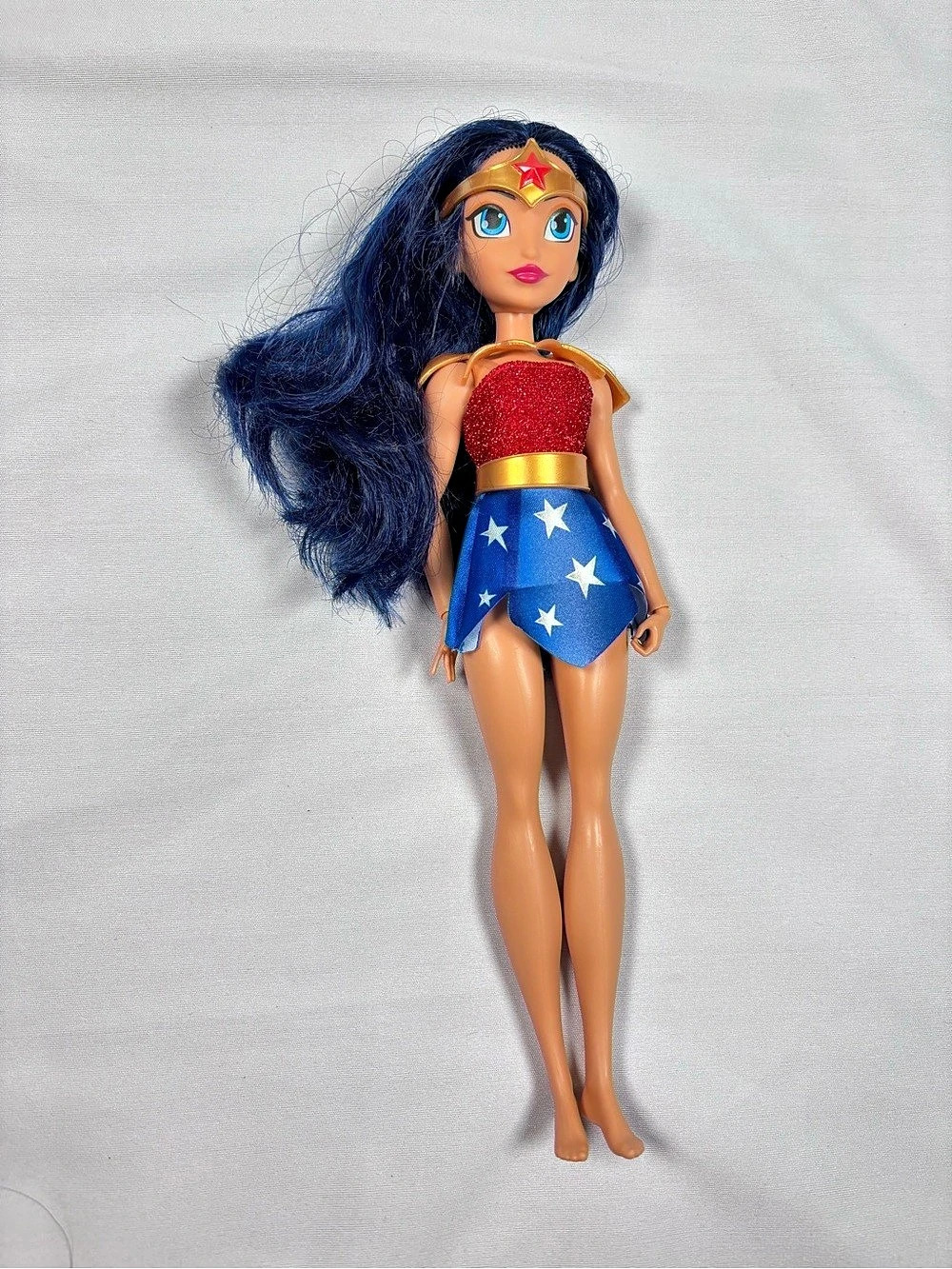 Mattel DC Super Hero Girls Wonder Woman Action Doll Blue & Red
